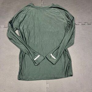Propeller Soft Stretch Performance Long Sleeve Shirt Sage Green Athletic Wear